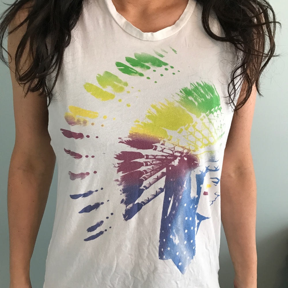Cut off muscle tee